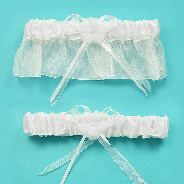 Traditional Bridal/Wedding Garter Set