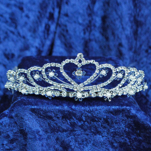 Mia Rhinestone/Pearl Tiara