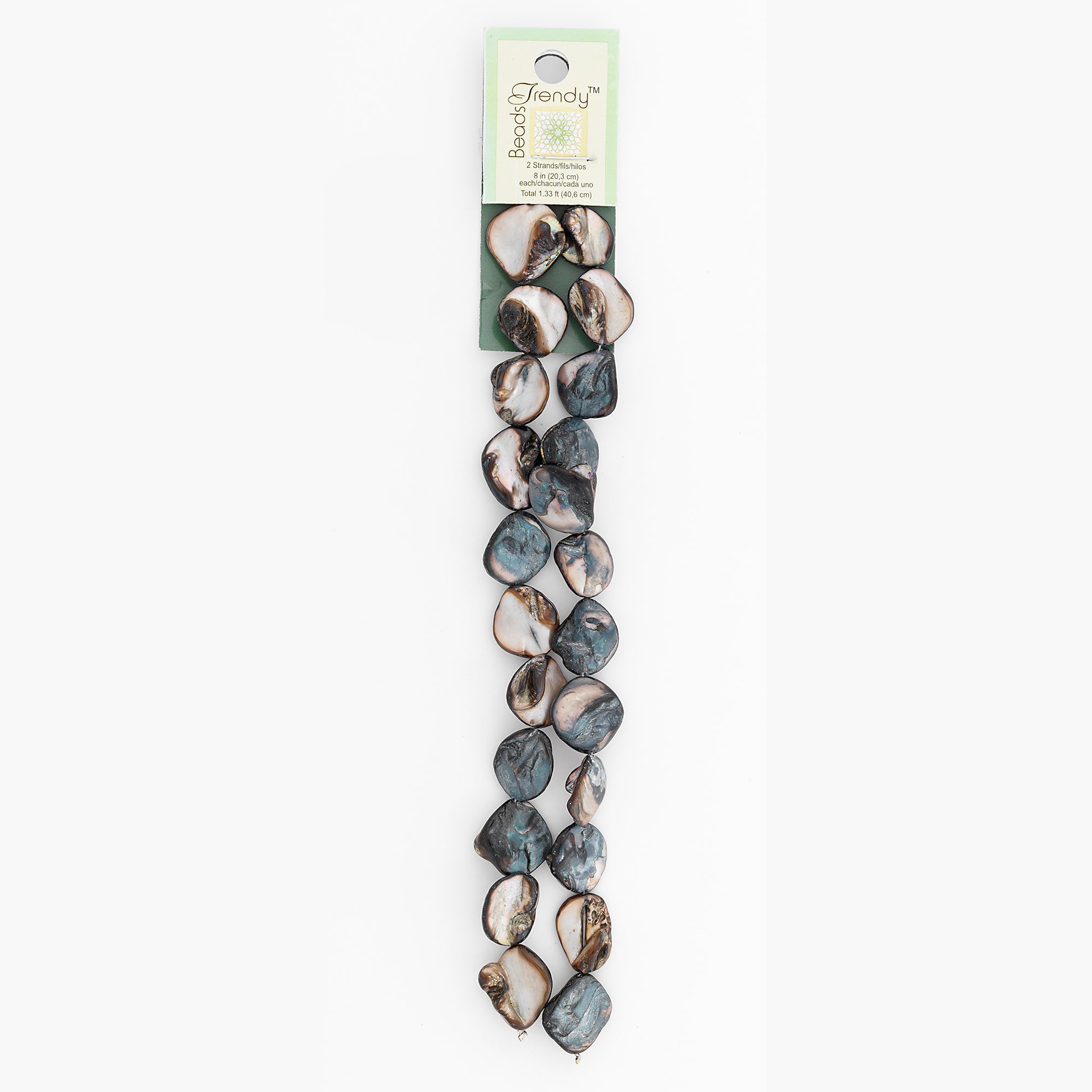 Elowen Sea Shell Beads Collection Value Pack |  Slate